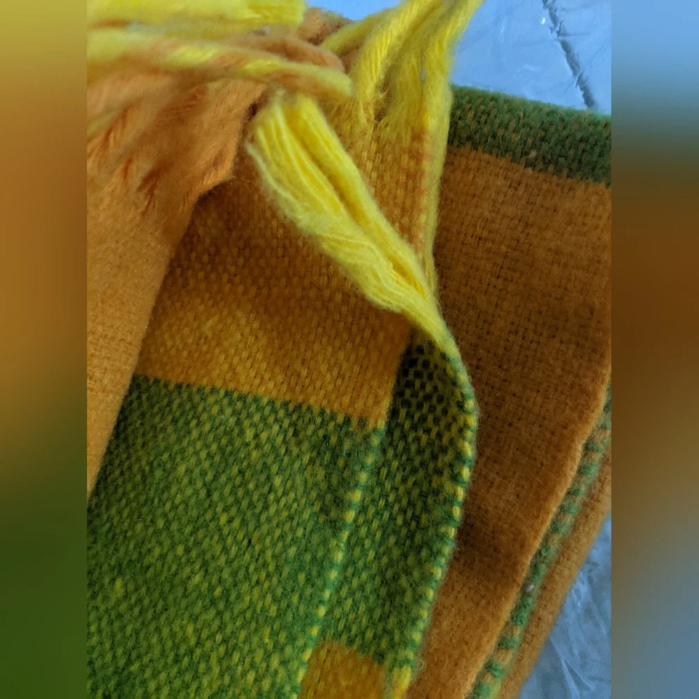 Vintage Retro Plaid Leisure Throw Blanket Nostalgic Winter Warm Cozy Gift Idea